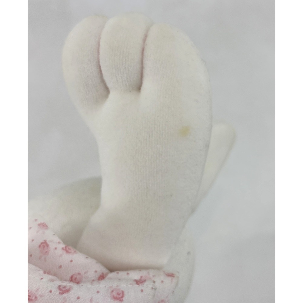 Vintage Carters Prestige Bunny Pink Plush Musical Pull Toy Brahms' Lullaby WORKS - Picture 10 of 14